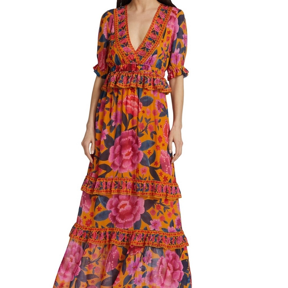 Farm Rio Floral Dream Maxi size L
